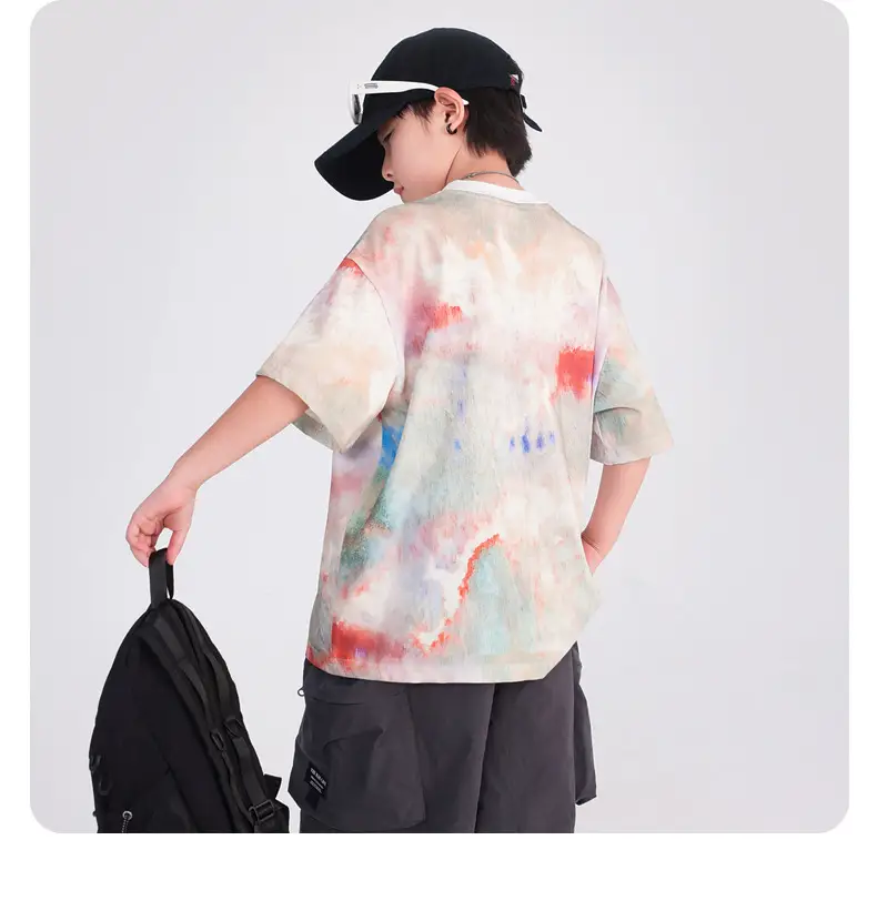 Boys Tie-Dye Short Sleeve T-Shirt 2026 — feature 11
