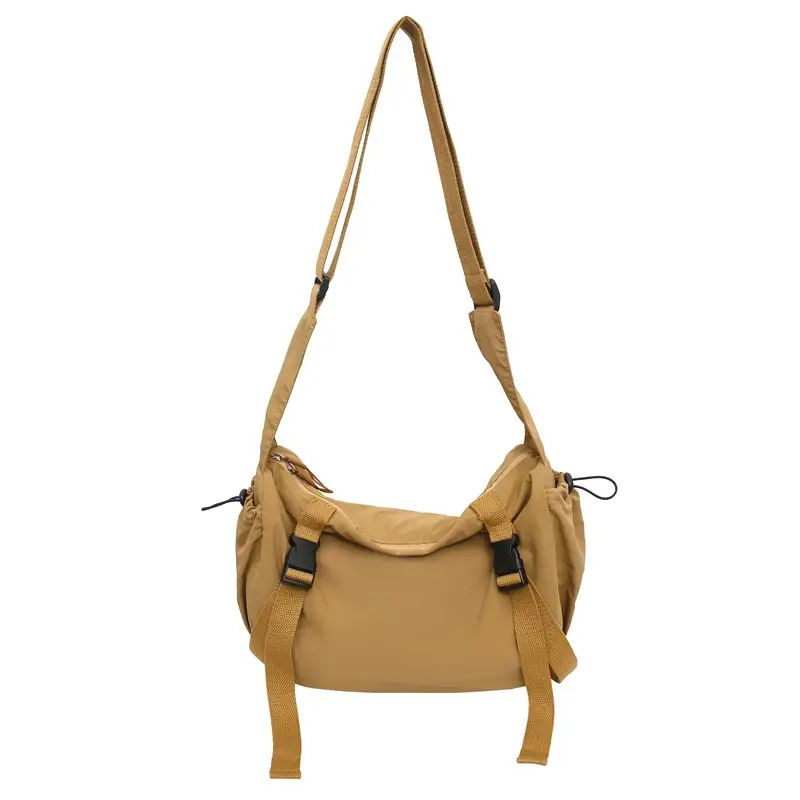 Pink Korean Style Shoulder Bag 2025 Trendy Large Capacity Sports Satchel Design - Image 9