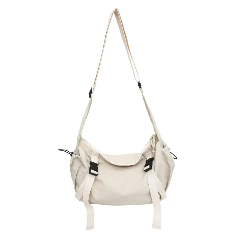 Pink Korean Style Shoulder Bag 2025 Trendy Large Capacity Sports Satchel Design - Image 3