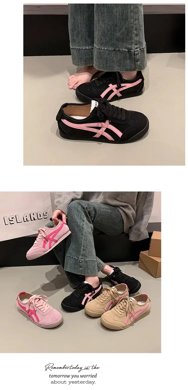 Pink Lace German Training Shoes 2025 Spring New — feature 4