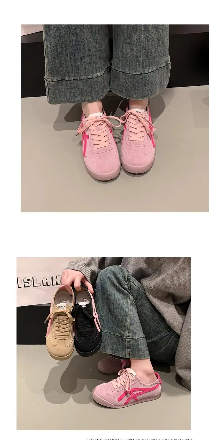 Pink Lace German Training Shoes 2025 Spring New — feature 6