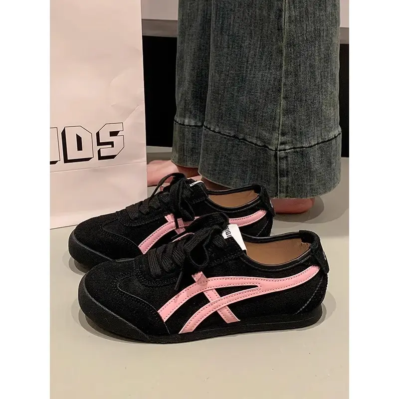Pink Lace German Training Shoes 2025 Spring New