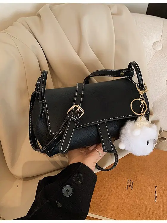 Black Crossbody Bag for Women 2023 Summer Luxury Design - Image 5