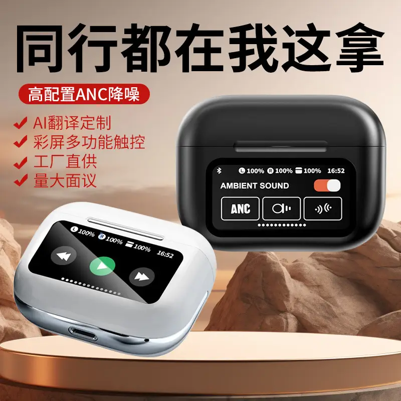 2025 A9PRO Noise Reduction Bluetooth Headset with Long Battery Life