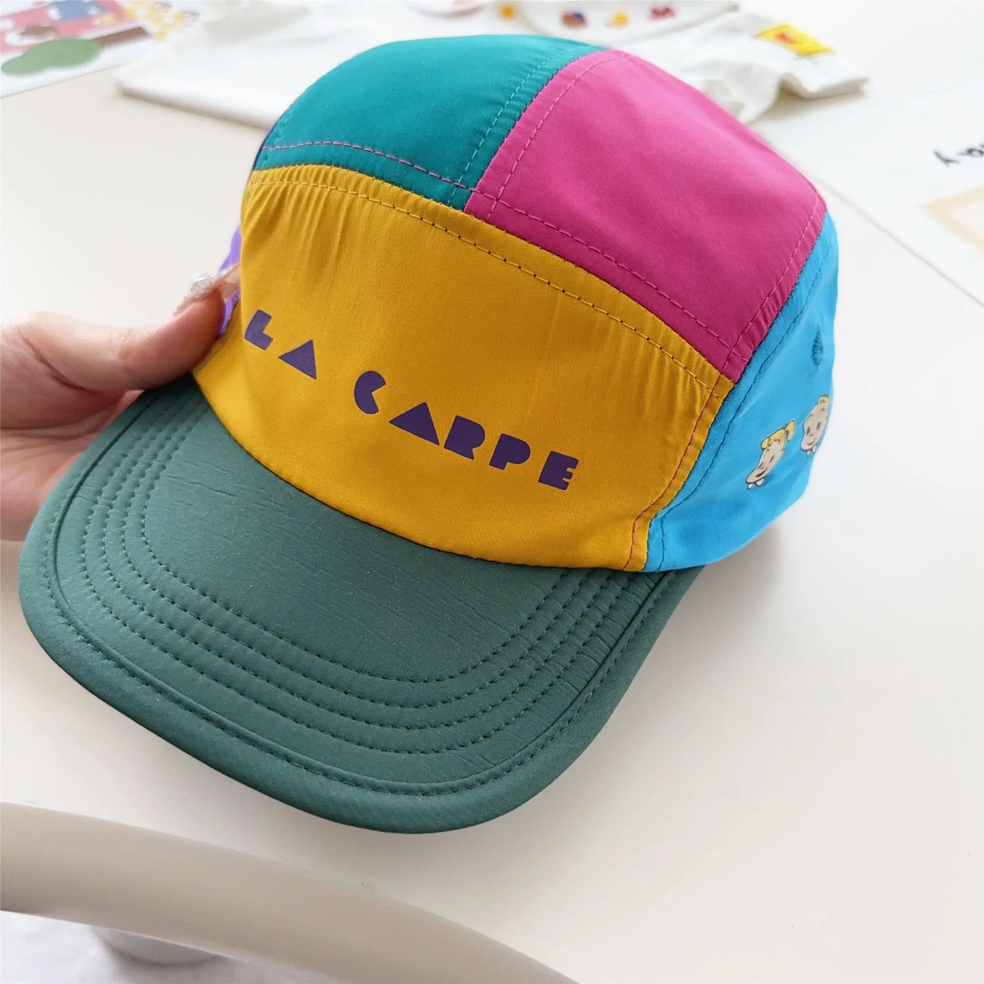 Rainbow Unisex Kids Baseball Cap 2005 - Image 2