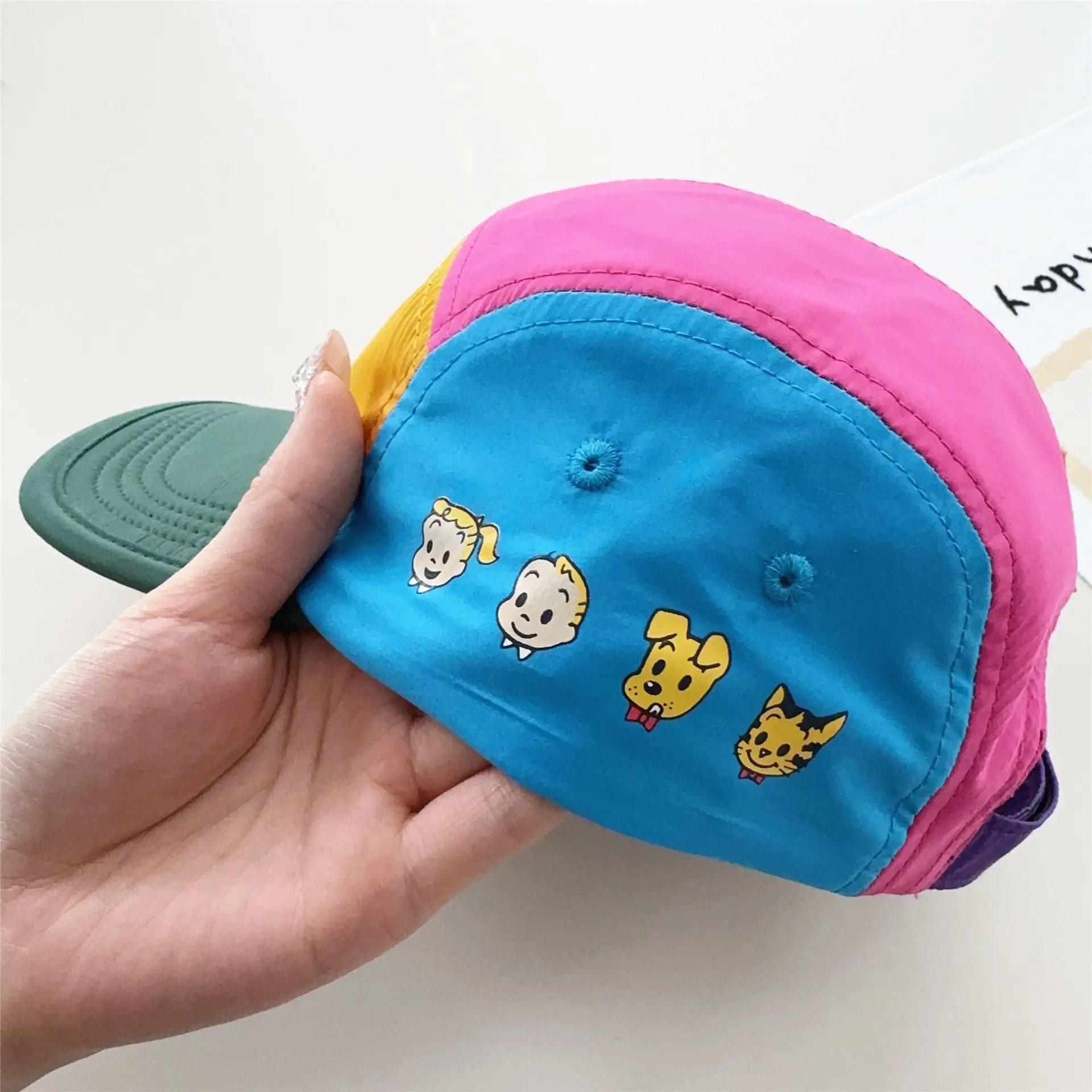 Rainbow Unisex Kids Baseball Cap 2005 - Image 3