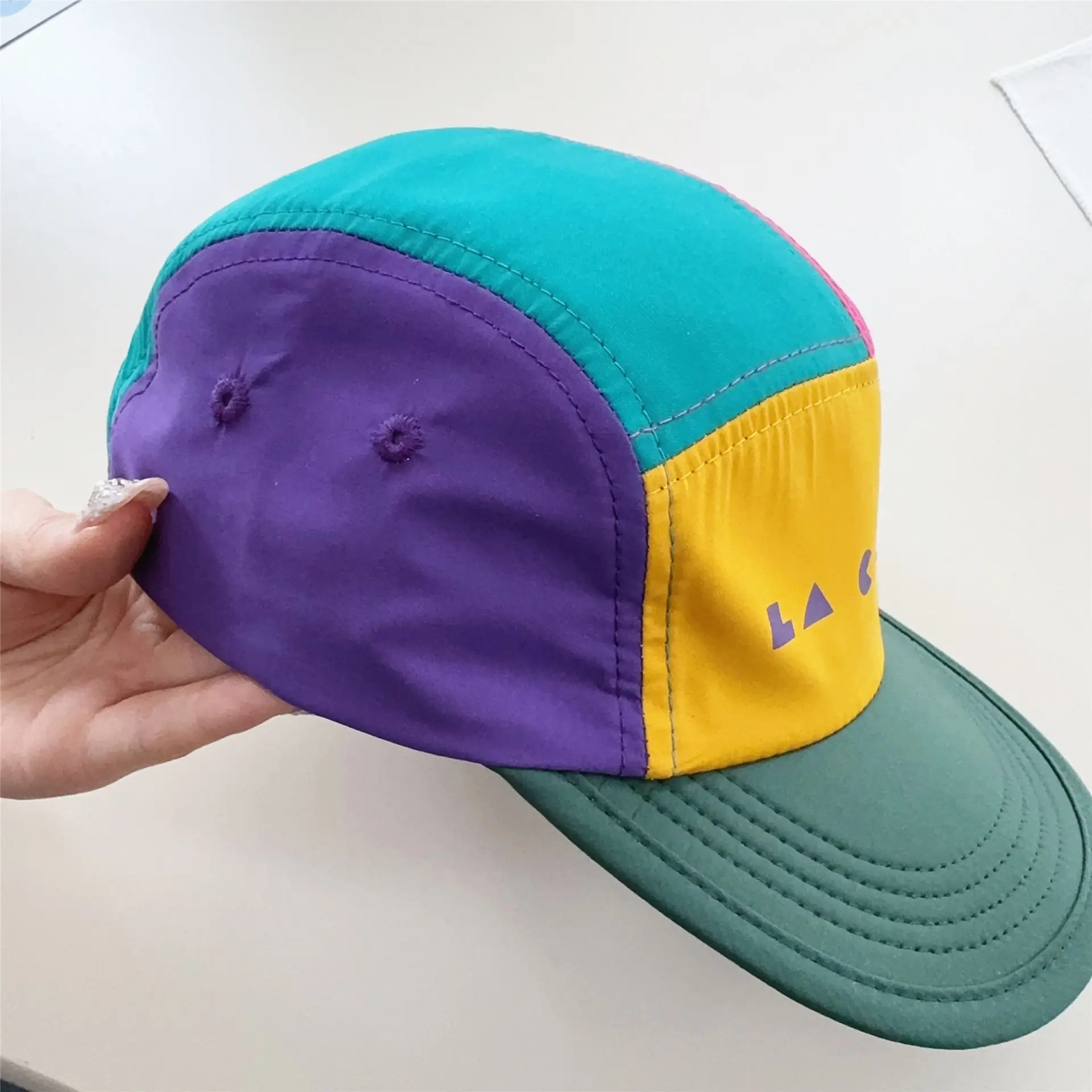 Rainbow Unisex Kids Baseball Cap 2005 - Image 4