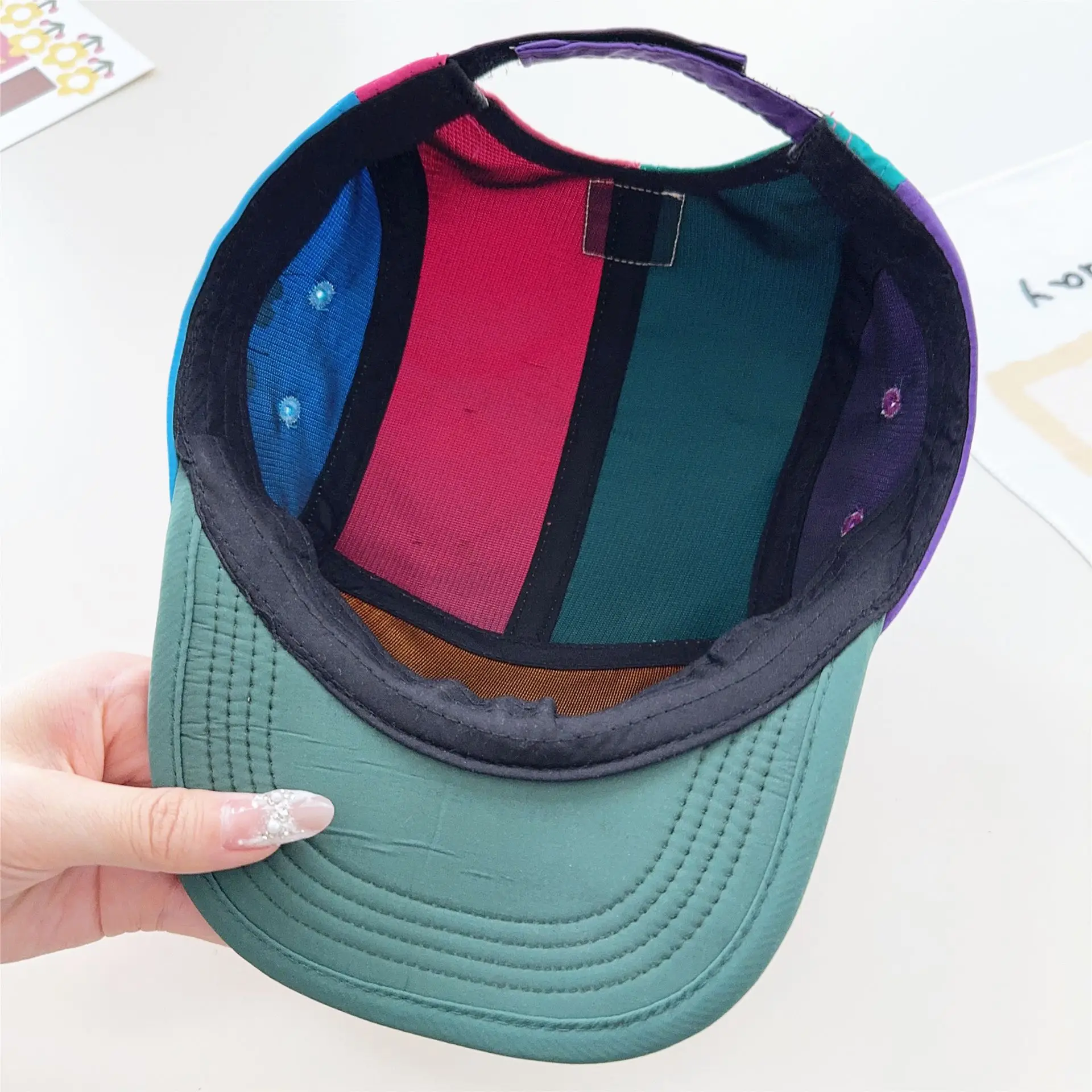 Rainbow Unisex Kids Baseball Cap 2005 — feature 7