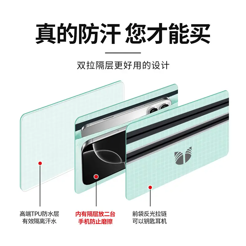 Waterproof Invisible Waist Bag for Mobile Phone & Running Gear - Image 4
