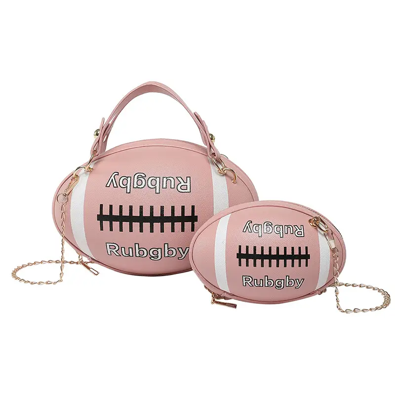 Rugby Patch Bag Set for Women Blue Retro Fashion - Image 3