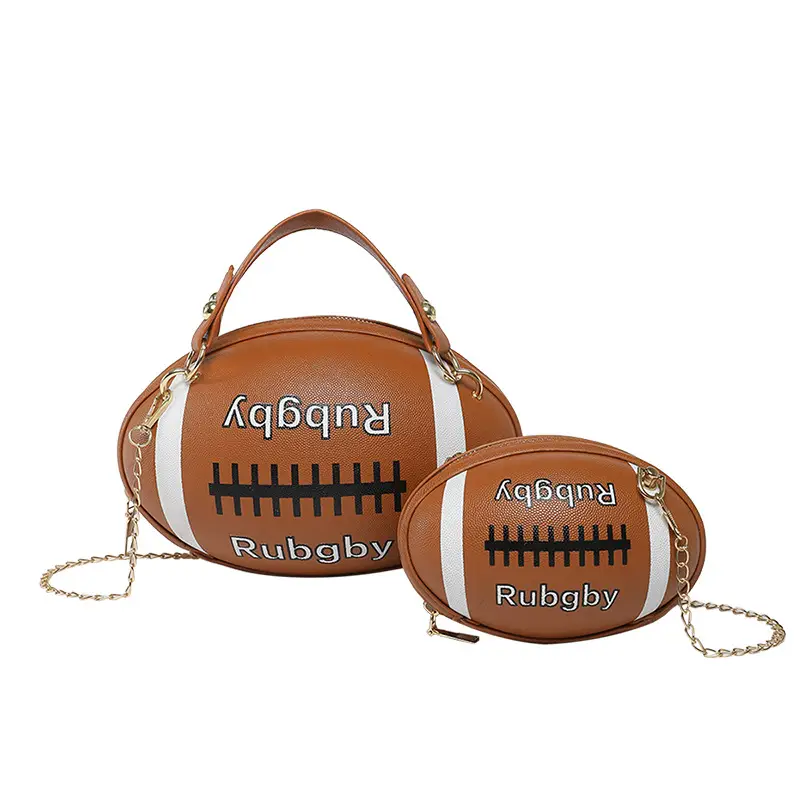 Rugby Patch Bag Set for Women Blue Retro Fashion - Image 5