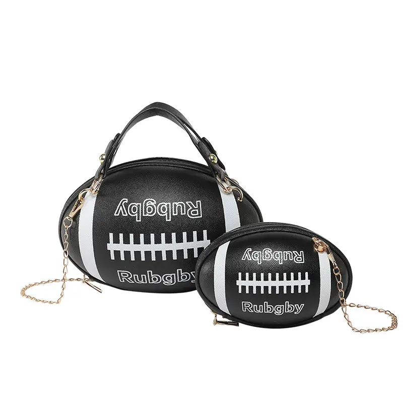 Rugby Patch Bag Set for Women Blue Retro Fashion - Image 6