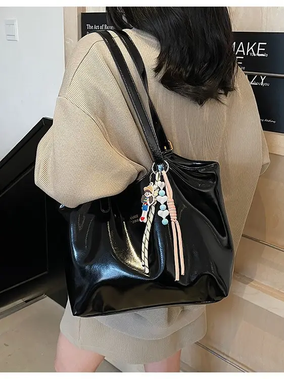 Yellow Crossbody Tote Bag for Women Large Capacity 2025 - Image 7