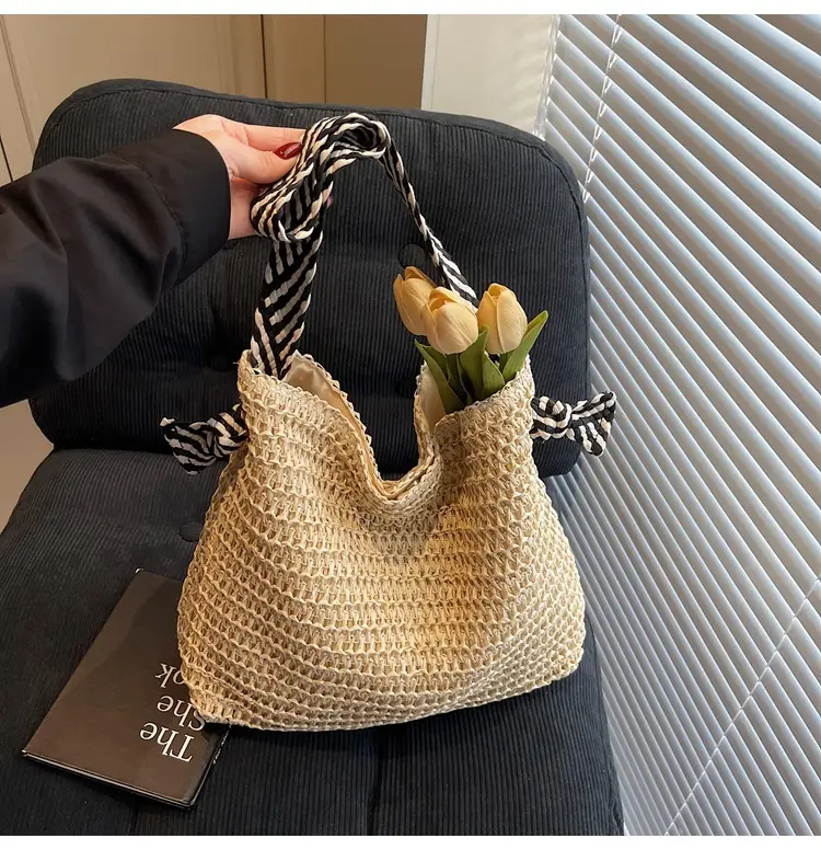 Crossbody Straw Woven Bag Large Capacity 2026 — feature 17