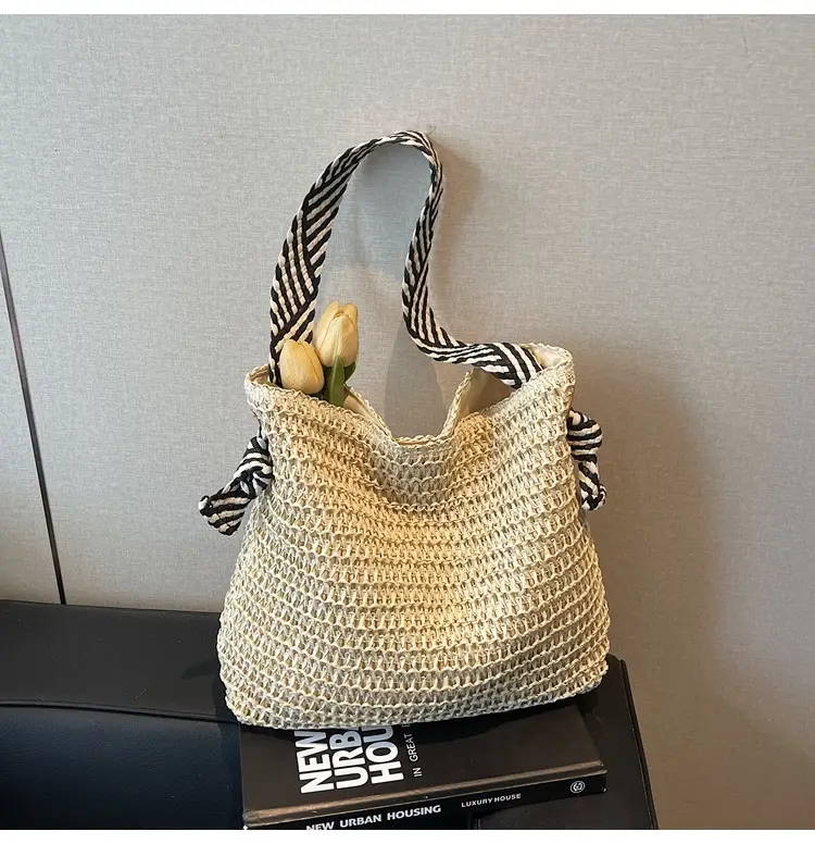 Crossbody Straw Woven Bag Large Capacity 2026 — feature 18