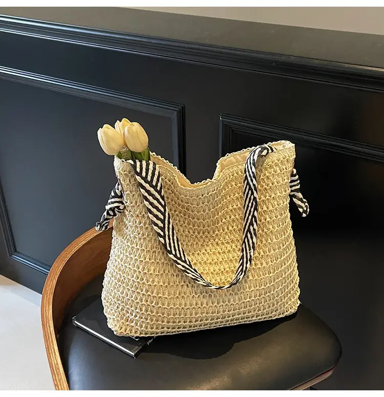 Crossbody Straw Woven Bag Large Capacity 2026 — feature 20
