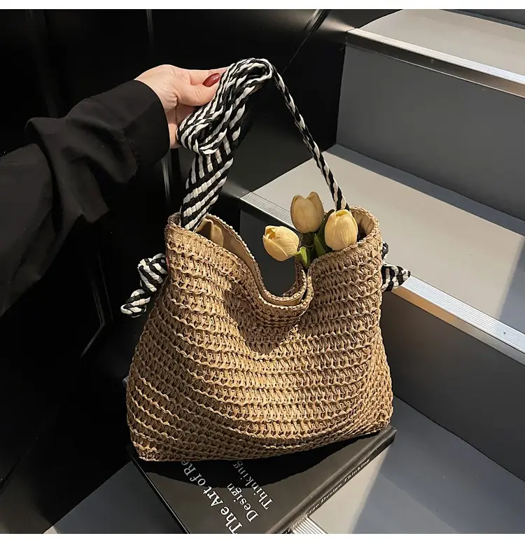 Crossbody Straw Woven Bag Large Capacity 2026 — feature 23