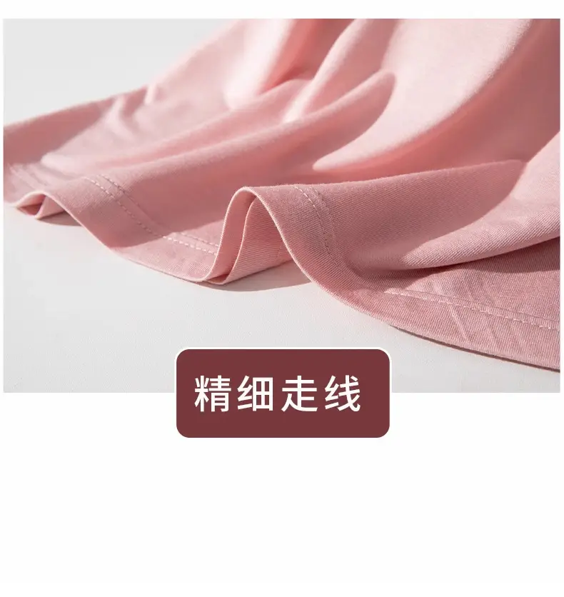 Modal Short-Sleeved Nightgown for Women, Summer Thin Style with Chest Pad, Dress, 2026 New Maternity Pajamas, Loungewear — feature 27