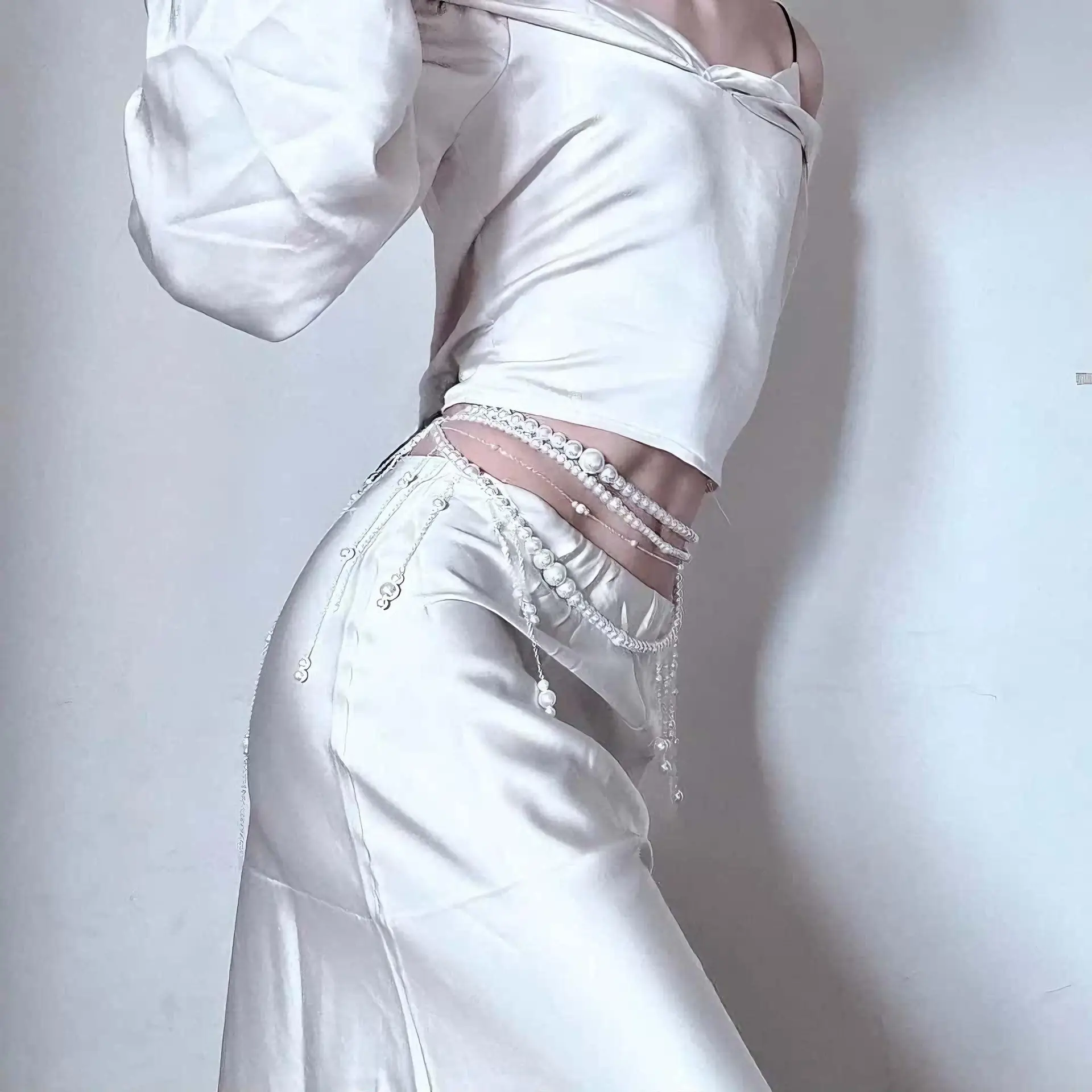 2025 Pearl Multi-Layer Waist Chain for Women - Image 5
