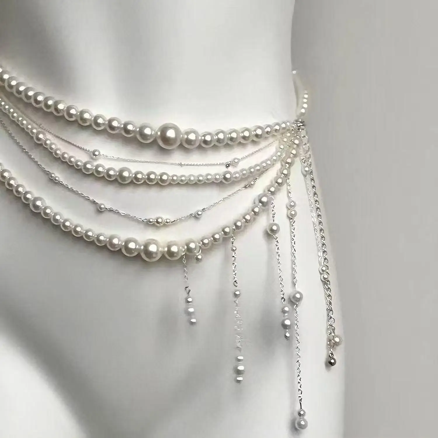 2025 Pearl Multi-Layer Waist Chain for Women — feature 5