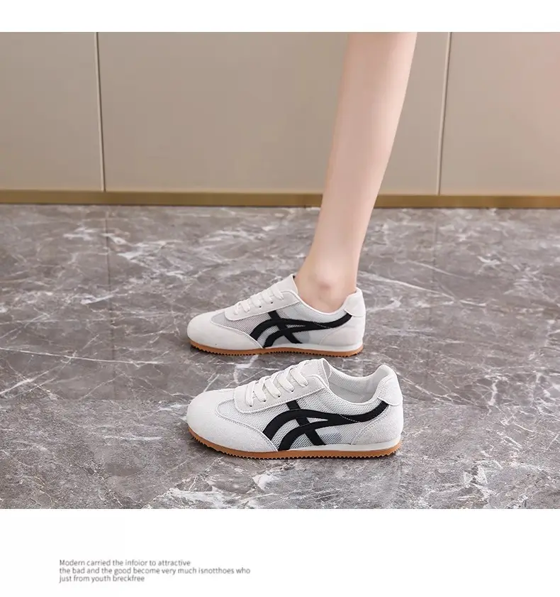 De Training Shoes Women's 2025 Summer New Retro Lightweight Breathable Running Mesh Forrest Gump Shoes Soft Sole Sports Shoes — feature 13