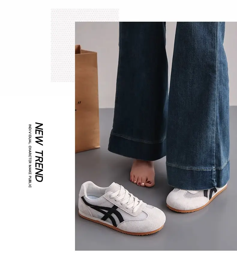 De Training Shoes Women's 2025 Summer New Retro Lightweight Breathable Running Mesh Forrest Gump Shoes Soft Sole Sports Shoes — feature 15