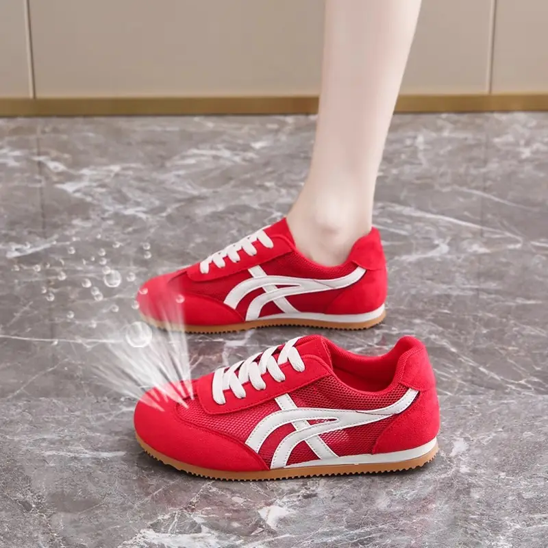 De Training Shoes Women's 2025 Summer New Retro Lightweight Breathable Running Mesh Forrest Gump Shoes Soft Sole Sports Shoes - Image 6