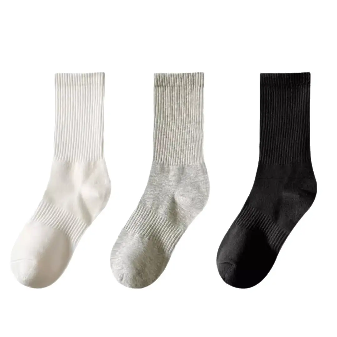 Zhuji Socks Men's Four Seasons Black and White Gray Boat Socks Shallow Mouth Men's Socks Breathable Deodorant Mid-Tube Socks Disposable Socks Wholesale