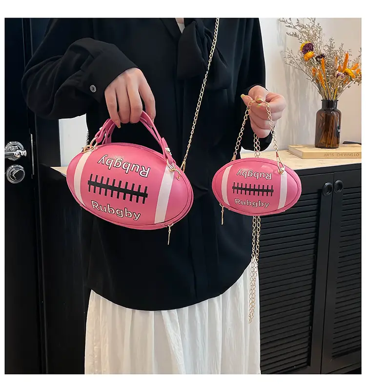 2025 New Contrasting Letter Cylindrical Bag Black — feature 14
