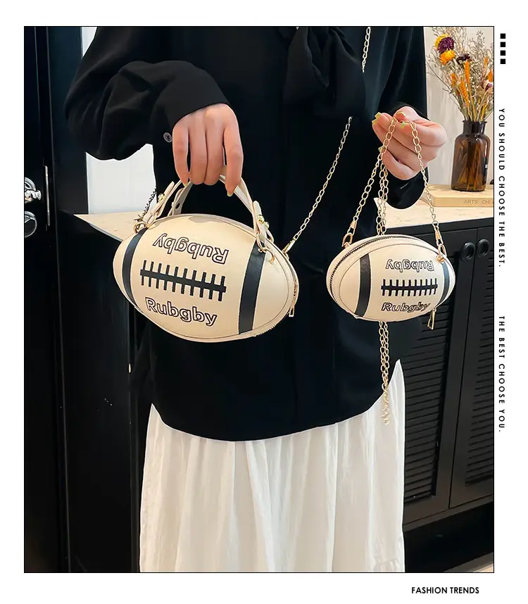 2025 New Contrasting Letter Cylindrical Bag Black — feature 29