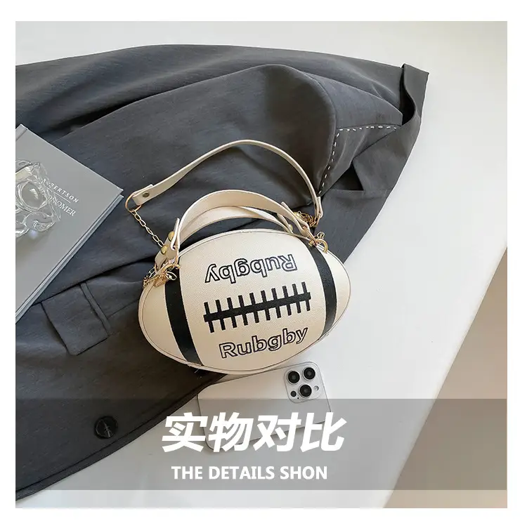 2025 New Contrasting Letter Cylindrical Bag Black — feature 6
