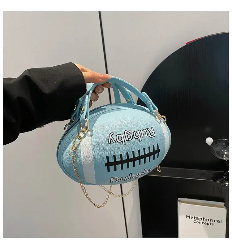 2025 New Contrasting Letter Cylindrical Bag Black - Image 10