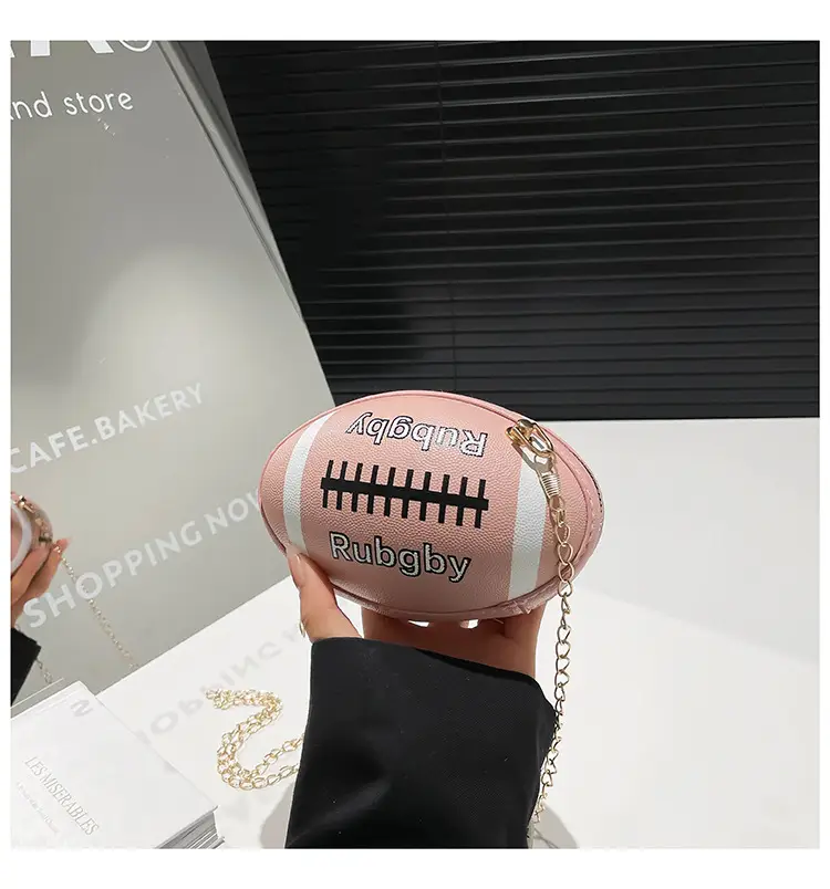 2025 New Contrasting Letter Cylindrical Bag Black - Image 3