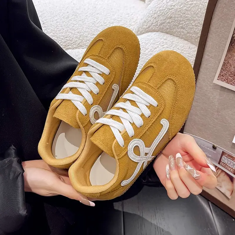 Mesh Breathable Moral Training Shoes for Women 2025 New Spring and Summer Thin White Shoes Sports and Leisure Women's Shoes Forrest Gump Shoes - Image 5