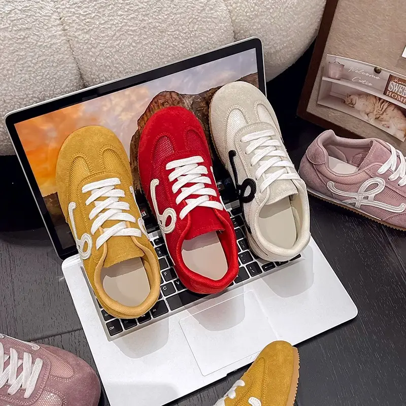 Mesh Breathable Moral Training Shoes for Women 2025 New Spring and Summer Thin White Shoes Sports and Leisure Women's Shoes Forrest Gump Shoes - Image 6