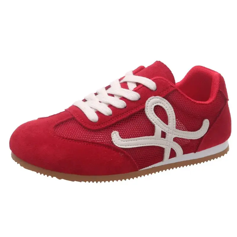 Mesh Breathable Moral Training Shoes for Women 2025 New Spring and Summer Thin White Shoes Sports and Leisure Women's Shoes Forrest Gump Shoes - Image 8