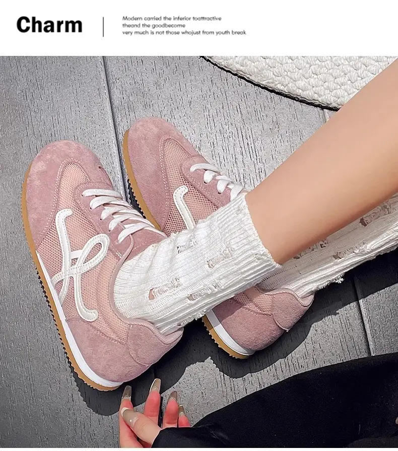 Mesh Breathable Moral Training Shoes for Women 2025 New Spring and Summer Thin White Shoes Sports and Leisure Women's Shoes Forrest Gump Shoes — feature 11