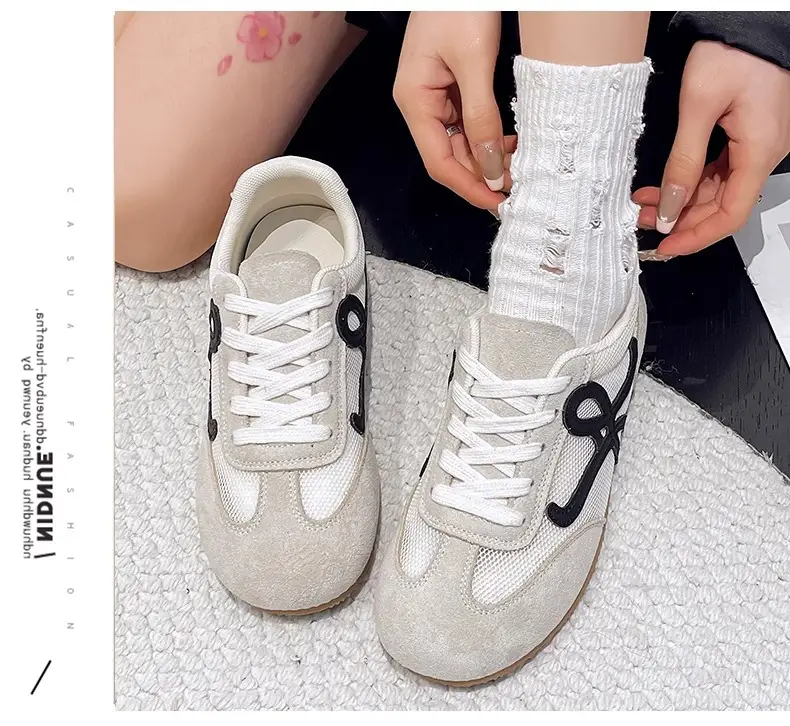 Mesh Breathable Moral Training Shoes for Women 2025 New Spring and Summer Thin White Shoes Sports and Leisure Women's Shoes Forrest Gump Shoes — feature 12