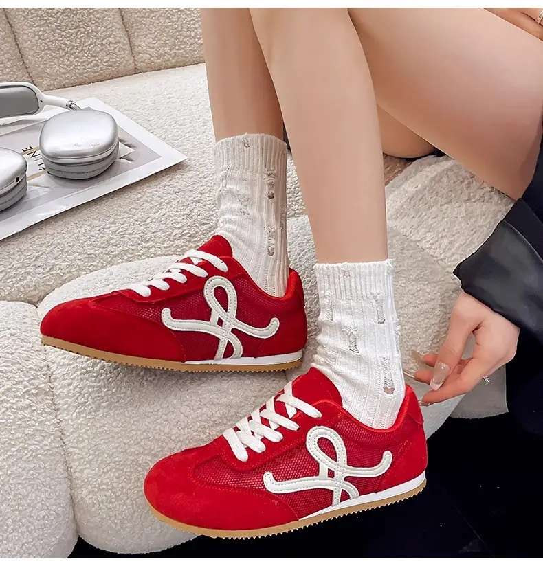 Mesh Breathable Moral Training Shoes for Women 2025 New Spring and Summer Thin White Shoes Sports and Leisure Women's Shoes Forrest Gump Shoes — feature 15