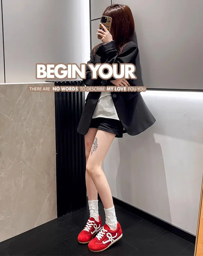 Mesh Breathable Moral Training Shoes for Women 2025 New Spring and Summer Thin White Shoes Sports and Leisure Women's Shoes Forrest Gump Shoes — feature 2