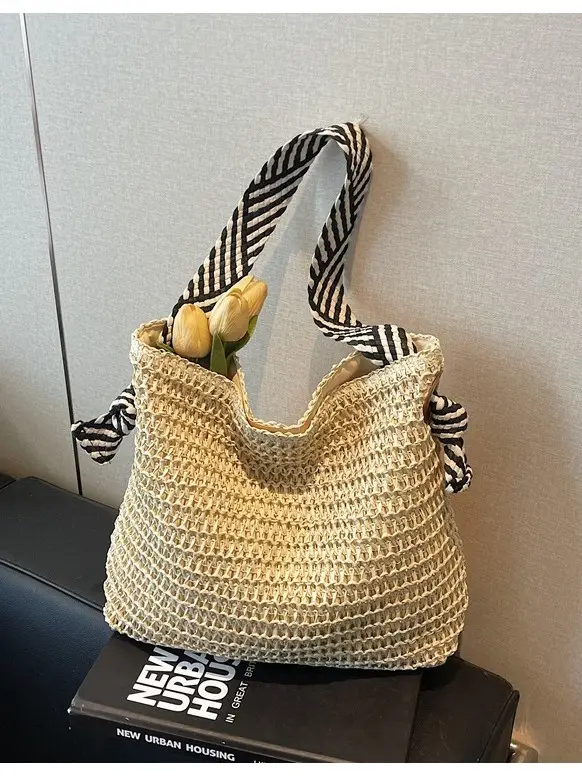 Women's Woven Crossbody Bag Large Capacity 2025 - Image 6