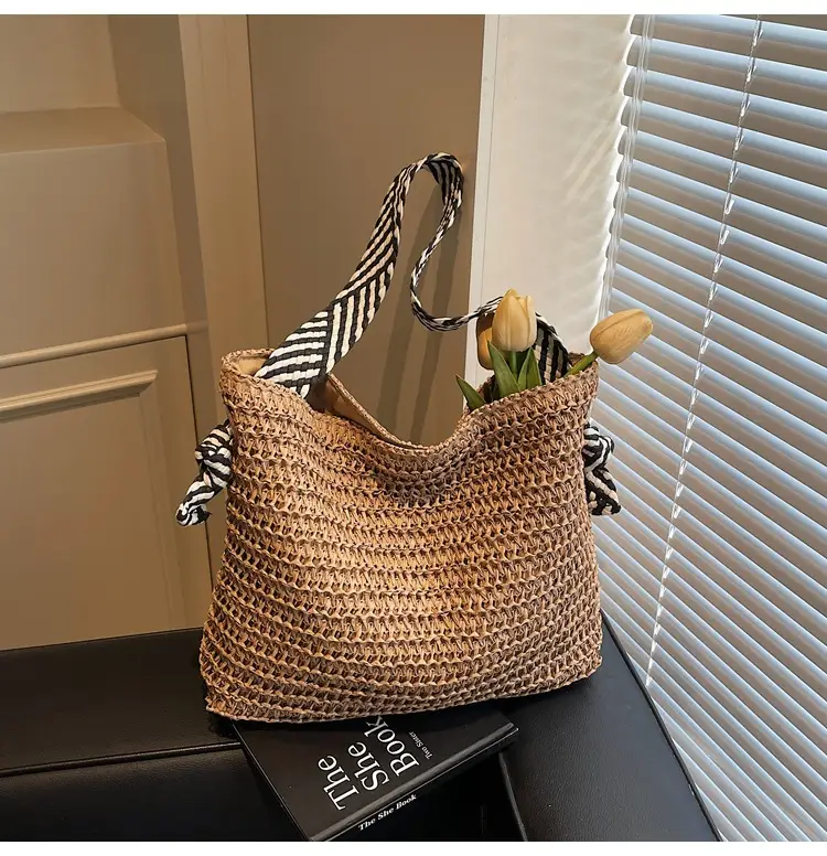 Women's Woven Crossbody Bag Large Capacity 2025 — feature 25