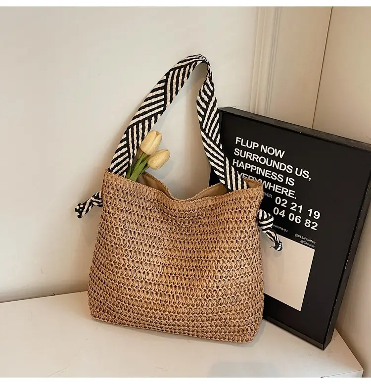 Women's Woven Crossbody Bag Large Capacity 2025 — feature 26