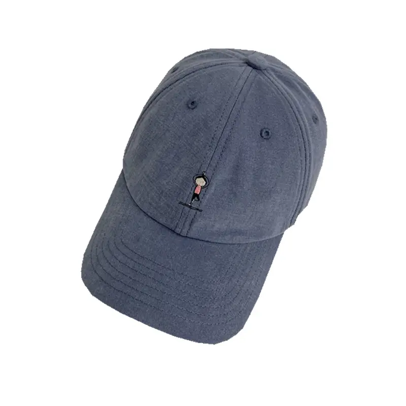 Women Grey Baseball Cap with Embroidered Logo - Image 10