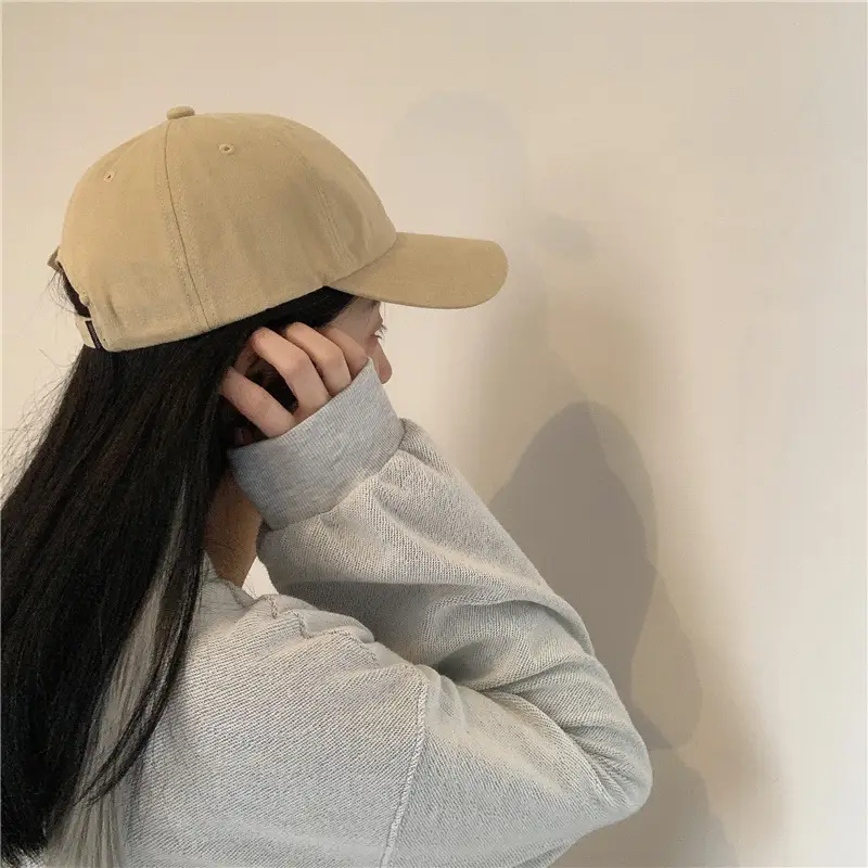 Women Grey Baseball Cap with Embroidered Logo — feature 13
