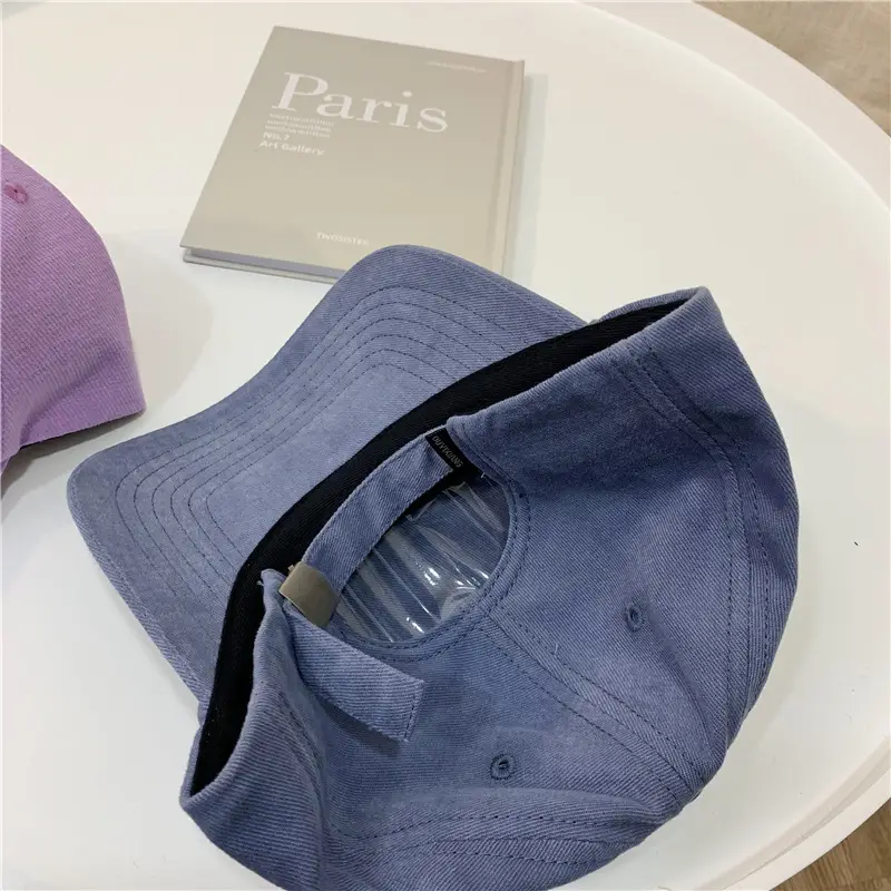 Women Grey Baseball Cap with Embroidered Logo — feature 17