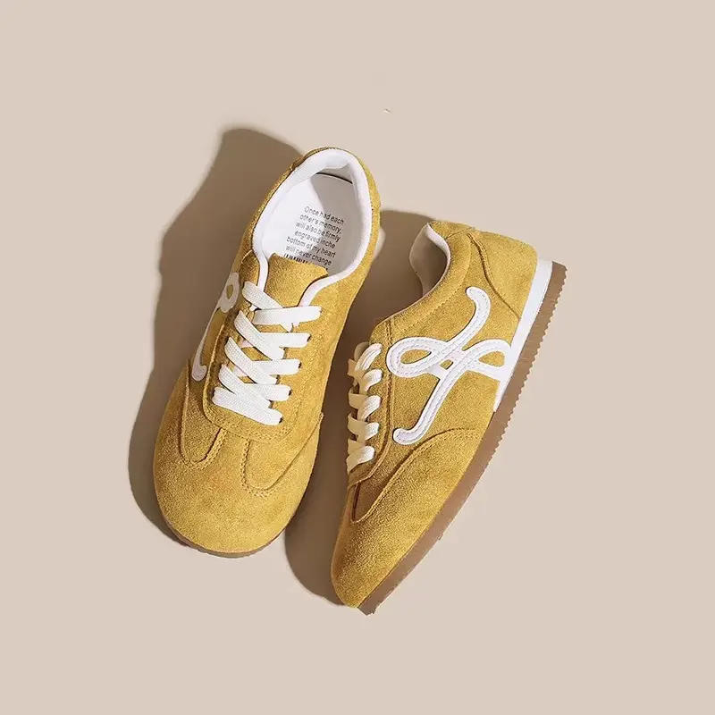 Niche Agande Training Shoes for Women 2025 Spring New Student Retro Versatile Flats Casual Sports Shoes - Image 5