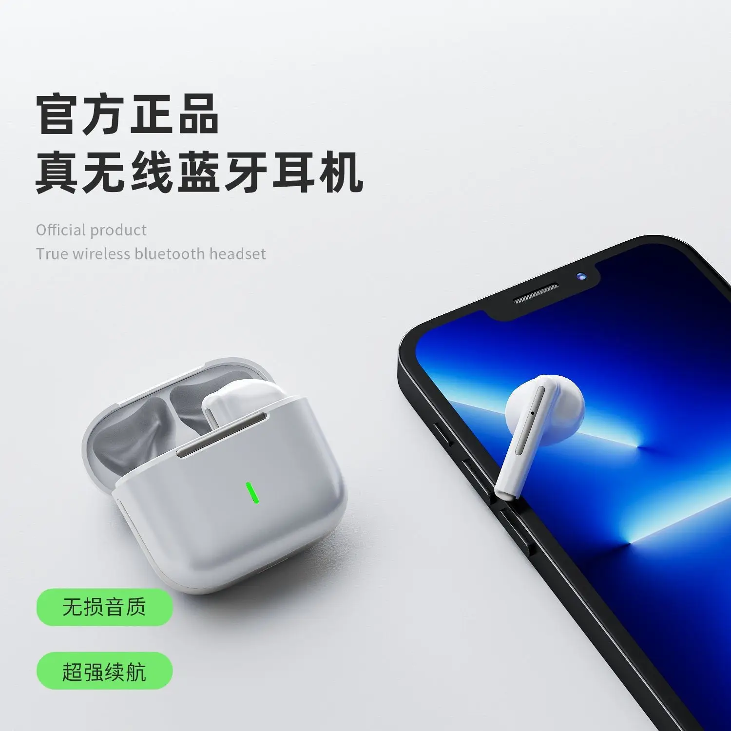 Wireless Bluetooth Headset with Noise Reduction & Dual Stereo Sound — feature 5