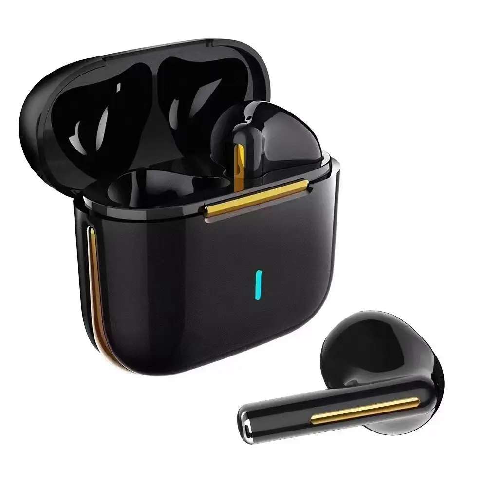 Wireless Bluetooth Headset with Noise Reduction & Dual Stereo Sound