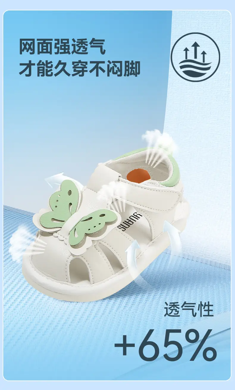 Summer New Baby Boy Sandals, Screaming Shoes, Boys, Infants, One-Year-Old Babies, Soft-Soled Toddler Shoes, Women's Summer Models — feature 14